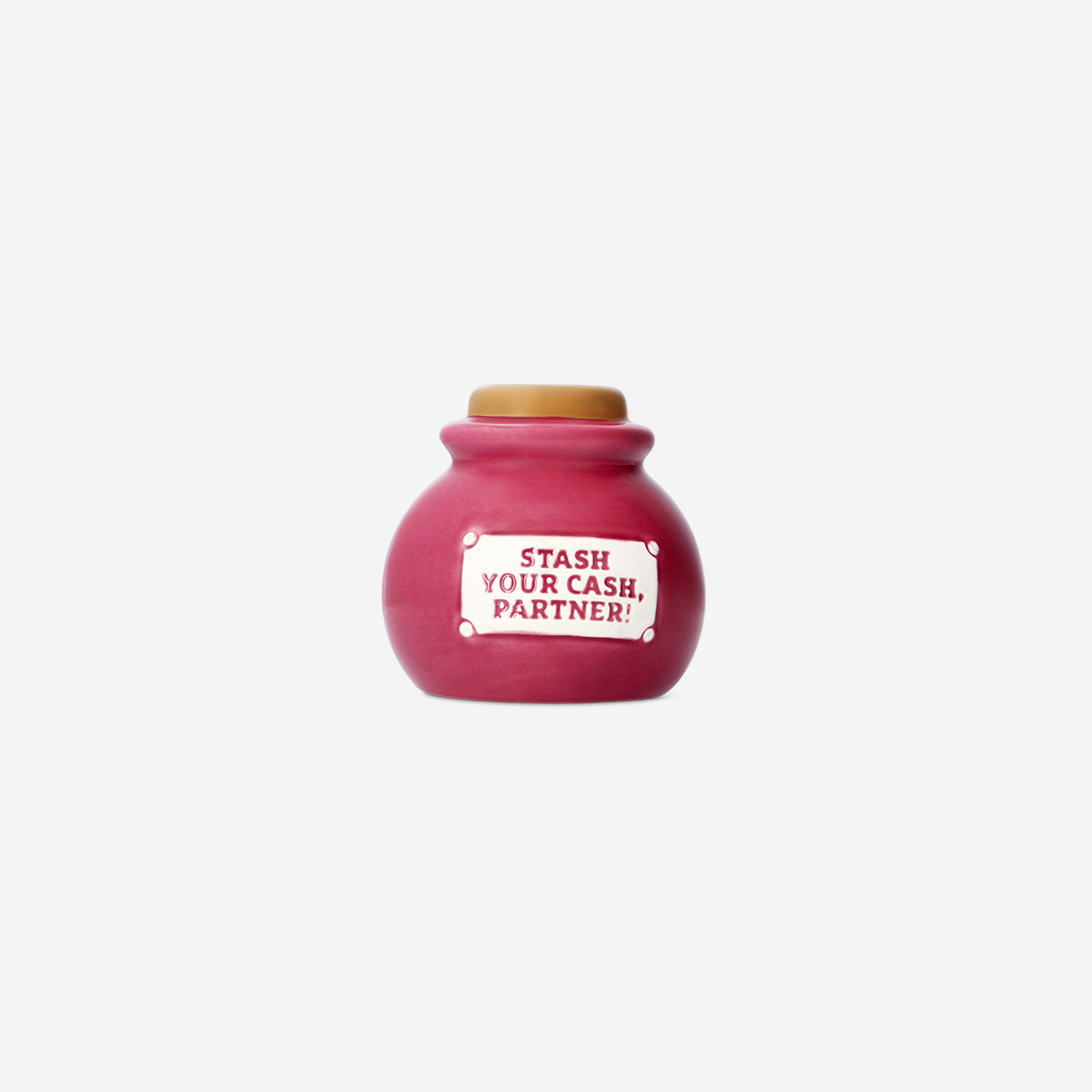 MONEY BANK CERAMIC MINI WITH TEXT
