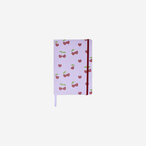 Kiraz Desenli Bullet Planlayıcı A5 Defter
