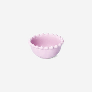 BOWL CERAMIC BUBBLE EDGE PURPLE MINI
