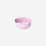BOWL CERAMIC BUBBLE EDGE PURPLE MEDIUM