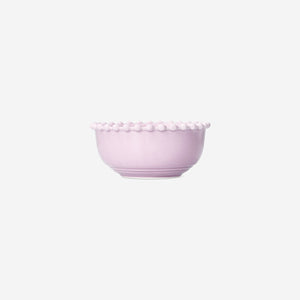 BOWL CERAMIC BUBBLE EDGE PURPLE MEDIUM