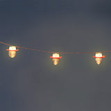 LIGHT CHAIN 6 PCS LED RECYCLED DISCO COWBOY HAT PINK