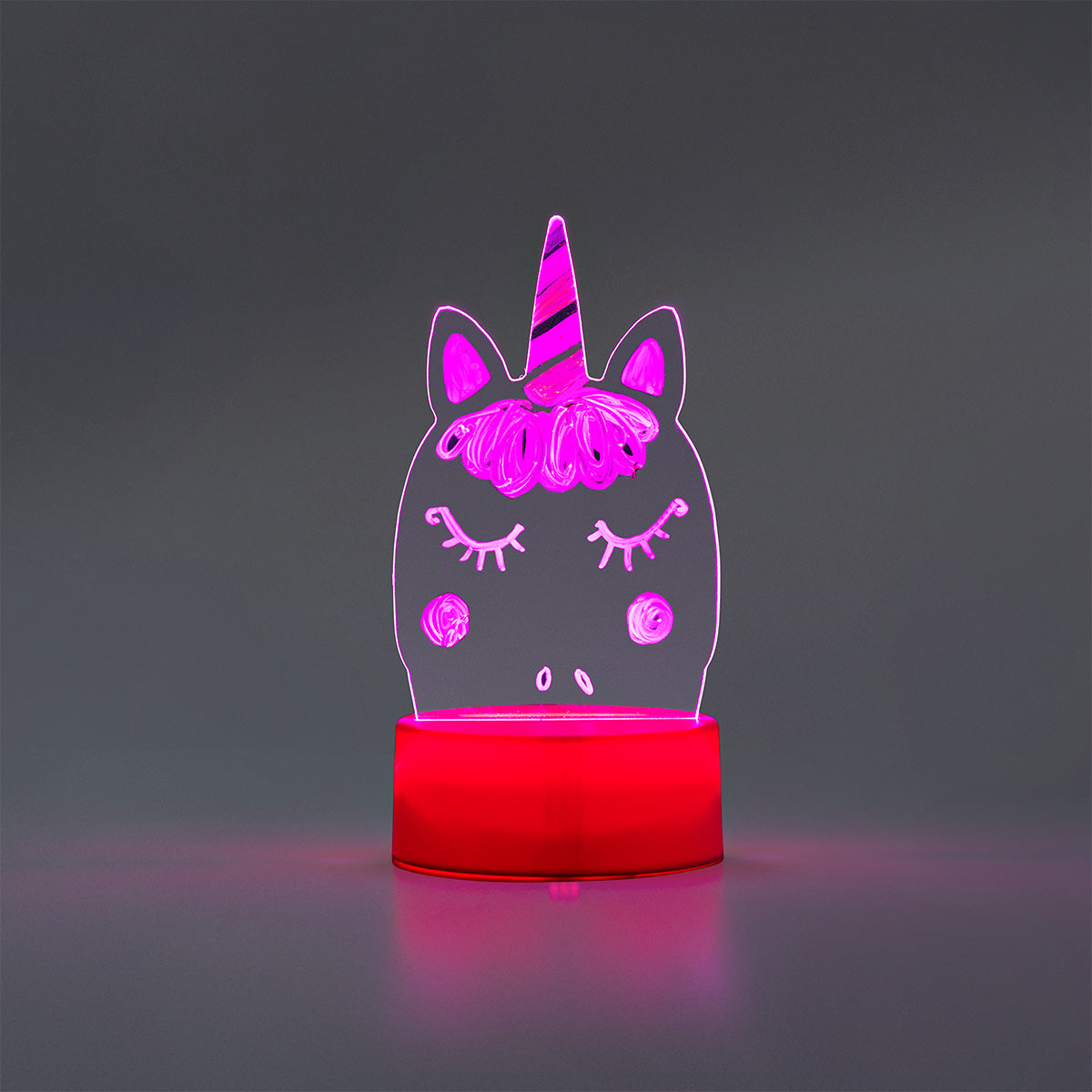 Işıklı Unicorn Çizim Ekranı