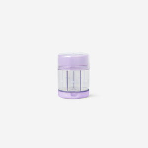 CASE FOR PILLS ROUND W SEPARATE ROOMS AND DISPENSER