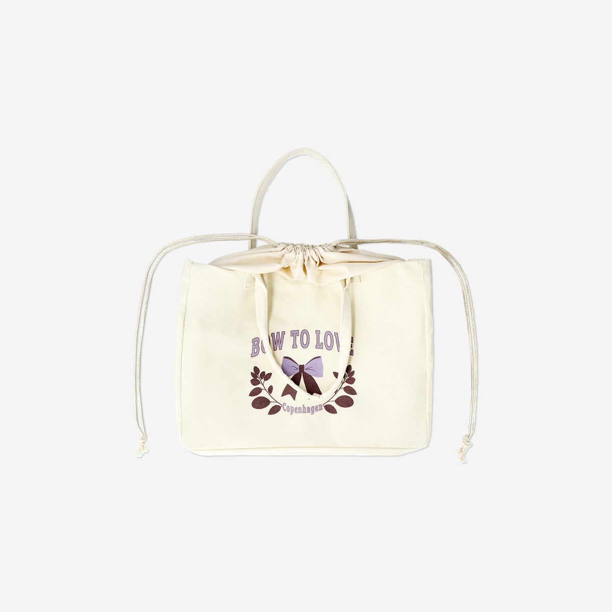 BAG SHOPPER BOW TO LOVE