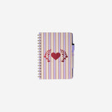 Mor Spiralli A5 Defter