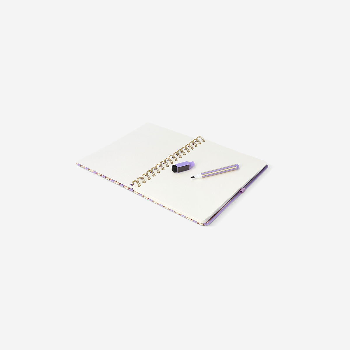 Mor Spiralli A5 Defter
