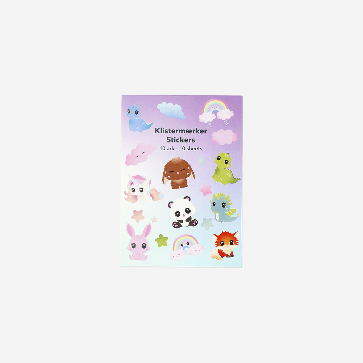 10 Sayfalı Sticker Kitabı