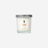 CANDLE SCENT IN GLASS W. LID PEACH ICE TEA