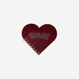 NOTEPAD W. SPIRAL HEART