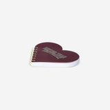 NOTEPAD W. SPIRAL HEART