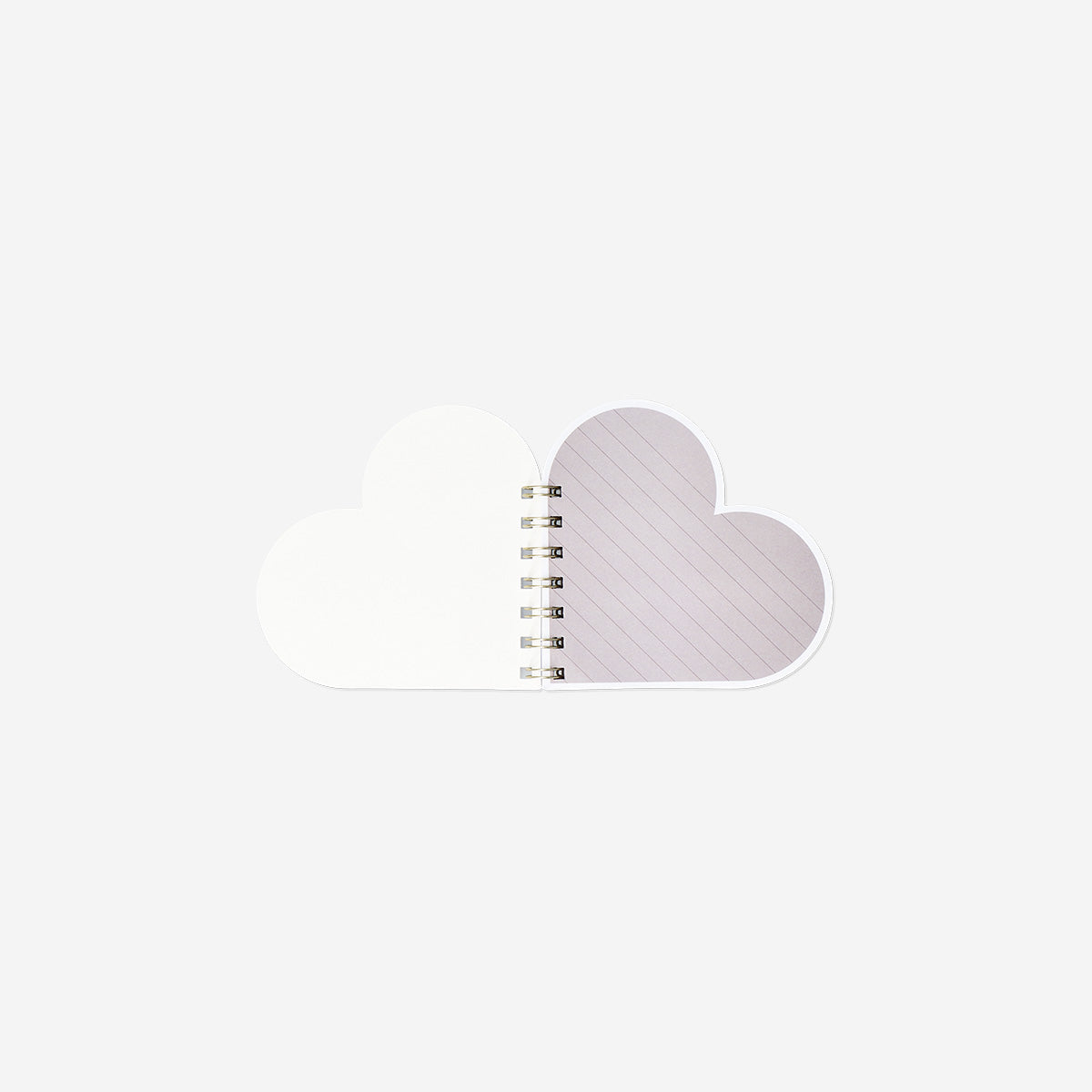 NOTEPAD W. SPIRAL HEART