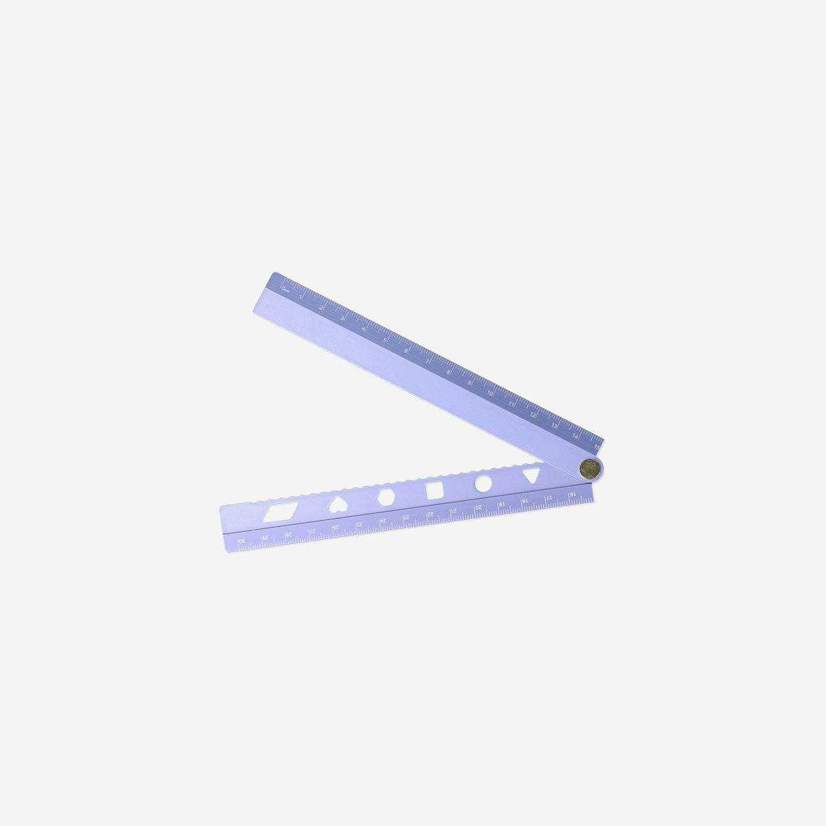 RULER METAL W STENCIL
