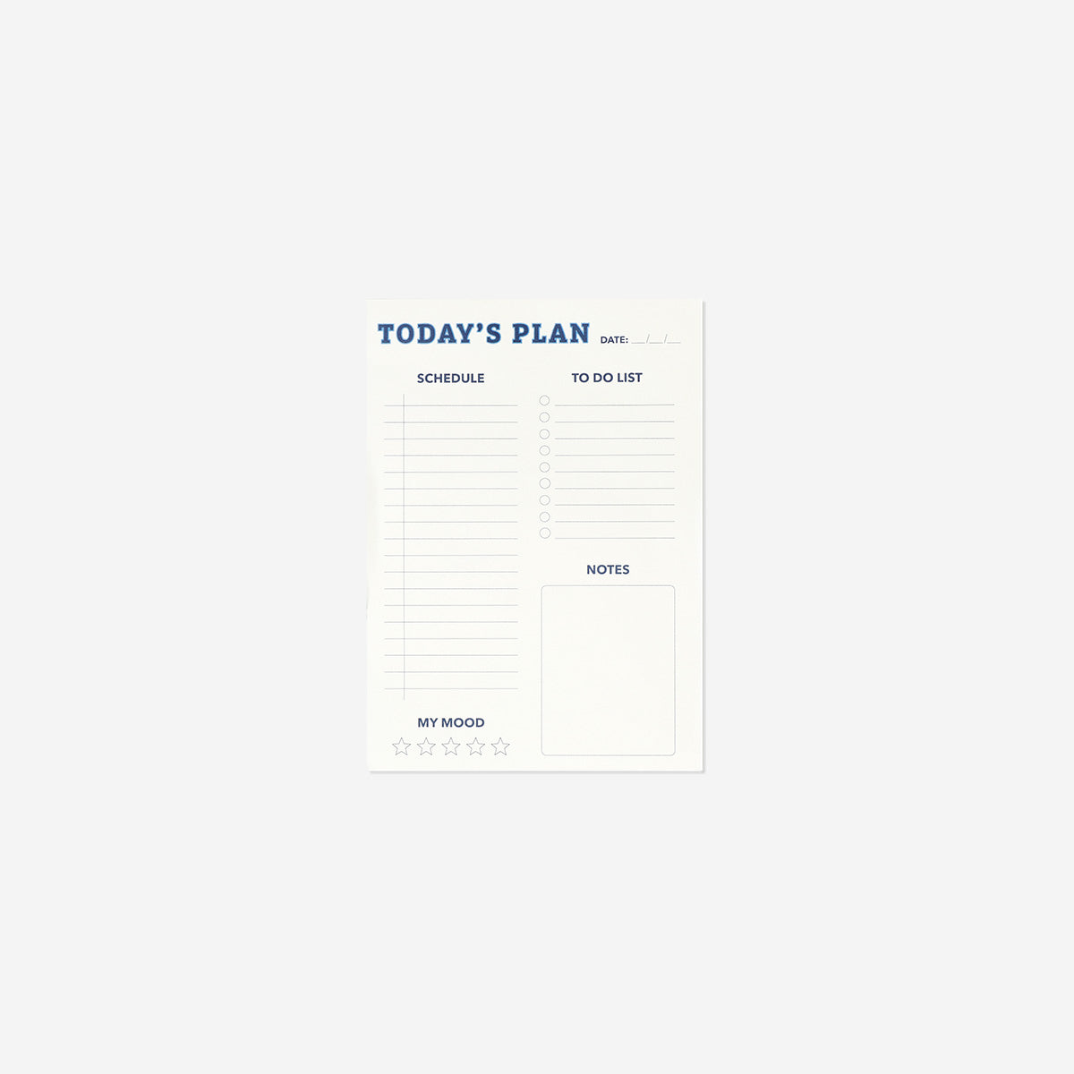 PLANNER DAILY NOTEPAD