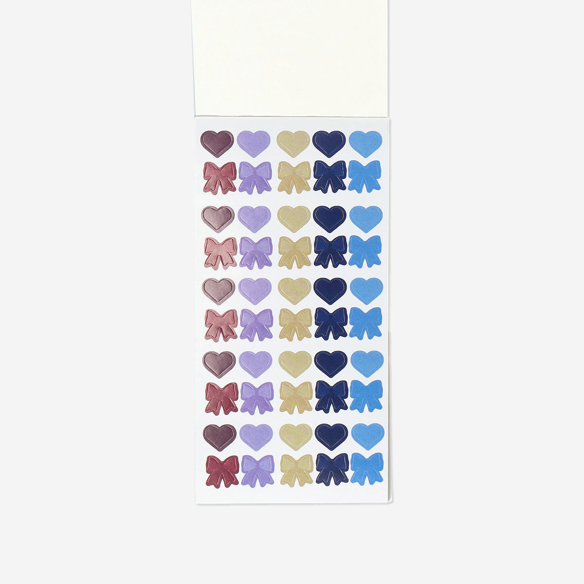STICKER SHEETS HEARTS AND BOWS