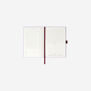 Mor Tarihsiz A5 Planlayıcı Defter