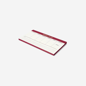 Haftalık Masaüstü Planlayıcı Defter