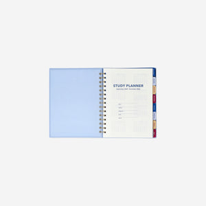 Mavi Çalışma Planlayıcı Spiralli Defter
