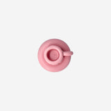 Pembe Fincan Şeklinde Mumluk