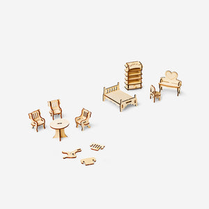 DIY FURNITURE FOR MINIATURE HOUSE