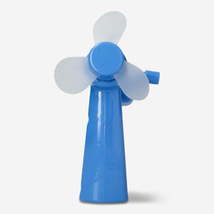 FAN WITH HANDLE FOR SPIN BLUE