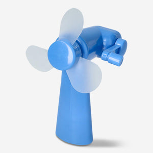 FAN WITH HANDLE FOR SPIN BLUE