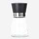 GRINDER SPICE BLACK TOP AND GLASS CONTAINER