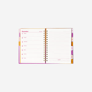 Pembe 2026 Çalışma Planlayıcı Defter