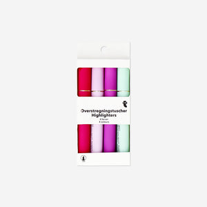 HIGHLIGHTERS LIKE LIPSTICK 4 PCS
