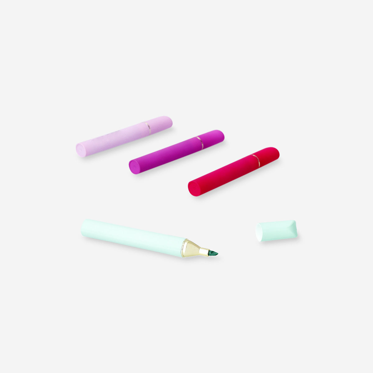 HIGHLIGHTERS LIKE LIPSTICK 4 PCS