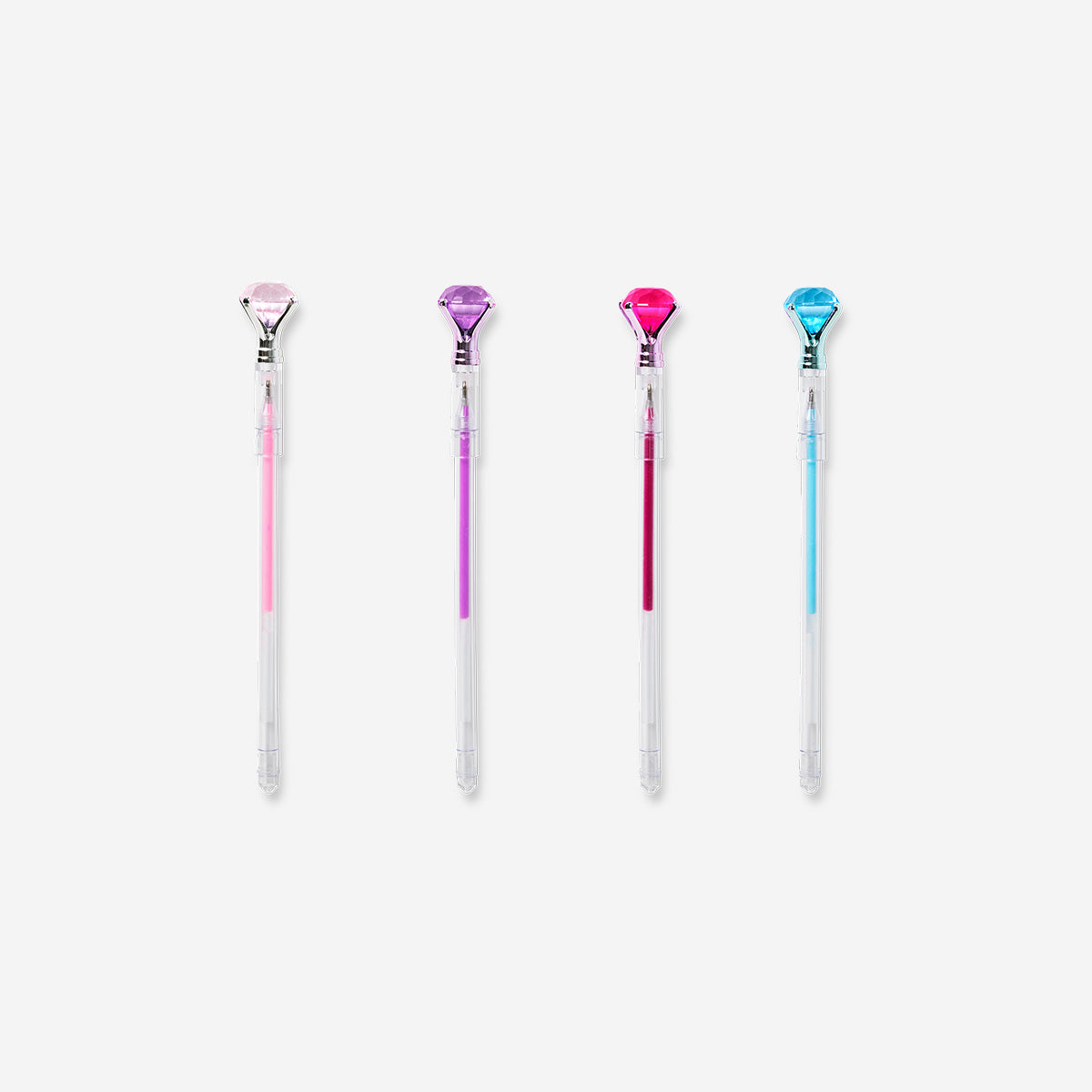GEL PENS DIAMONDS 4 PCS
