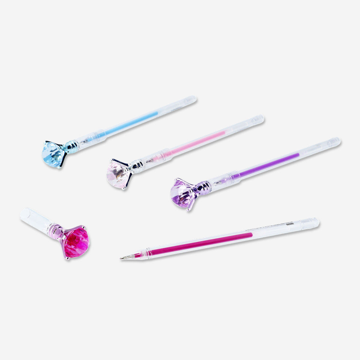 GEL PENS DIAMONDS 4 PCS