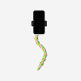 HOLDER FOR PHONE OCTOPUS ARM GREEN/PINK