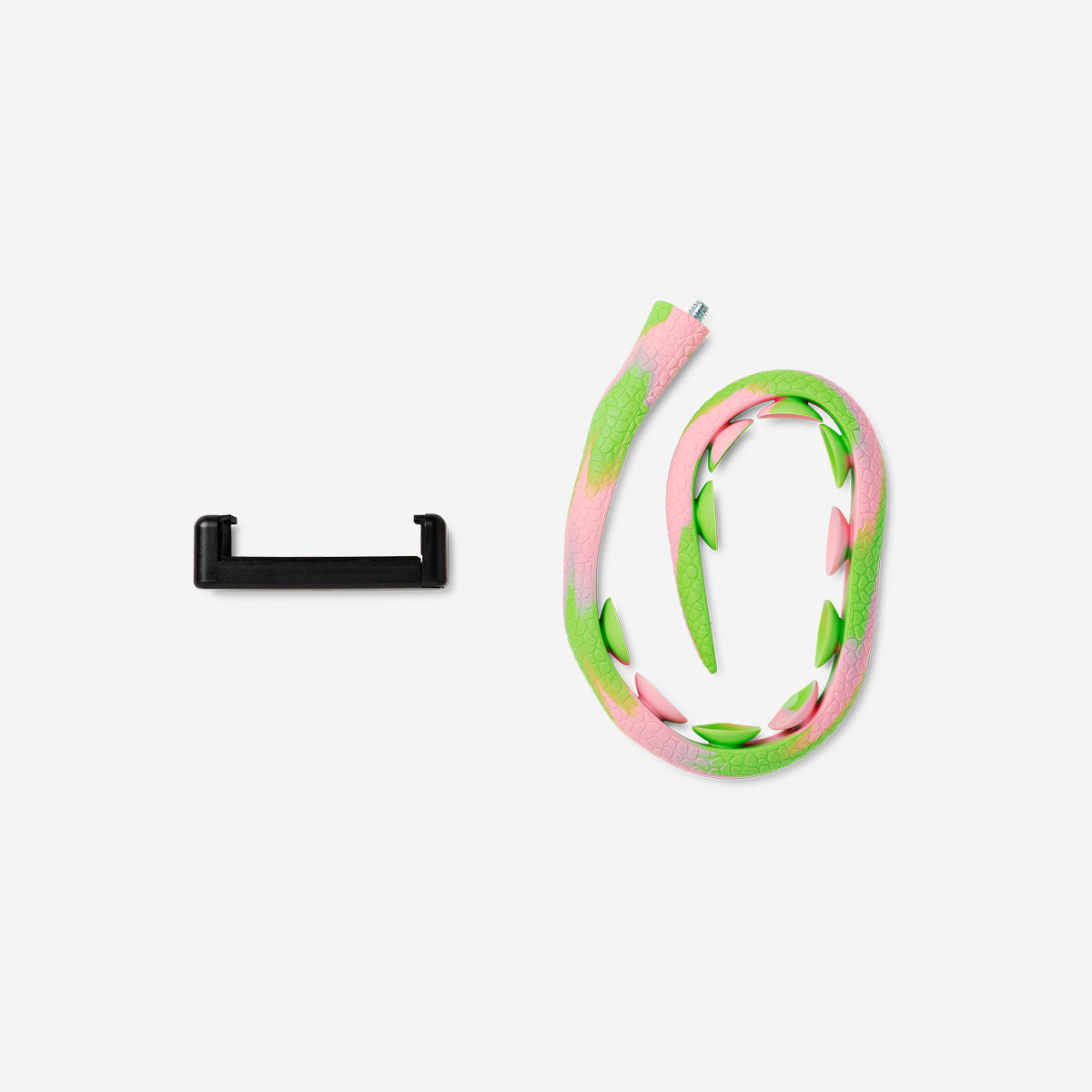 HOLDER FOR PHONE OCTOPUS ARM GREEN/PINK