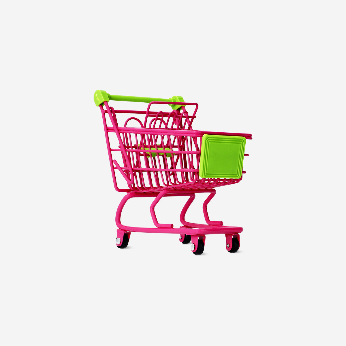 Pembe Yeşil Mini Alışveriş Arabası
