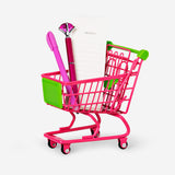Pembe Yeşil Mini Alışveriş Arabası
