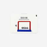 NEWTONS CRADLE BLUE/RED