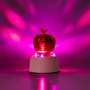 ROTATING DISCO LIGHT FOR TABLE APPLE