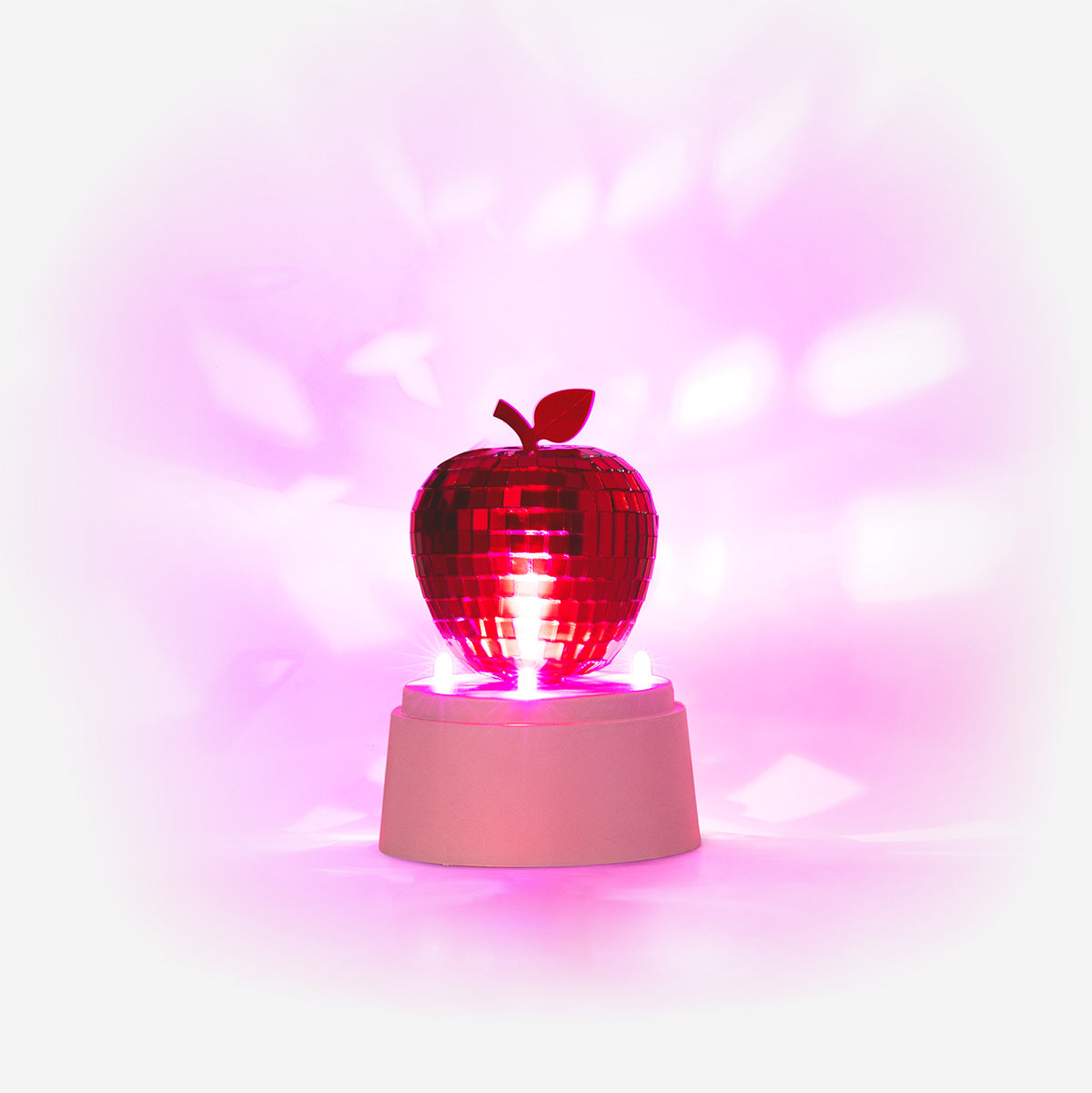 ROTATING DISCO LIGHT FOR TABLE APPLE