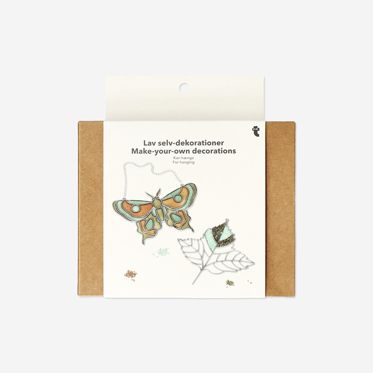 STAINED GLASS DECO KIT MOTH
