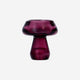 CANDLE HOLDER 2-IN-1 GLASS MUSHROOM