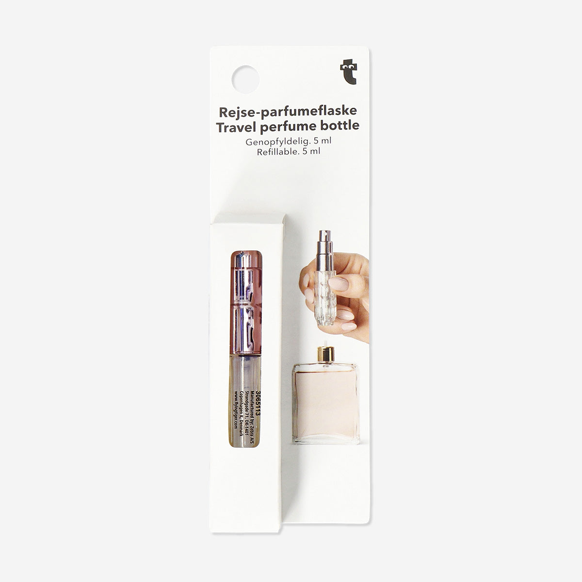 Taşınabilir Cep Boy Parfüm Şişesi 5 ml