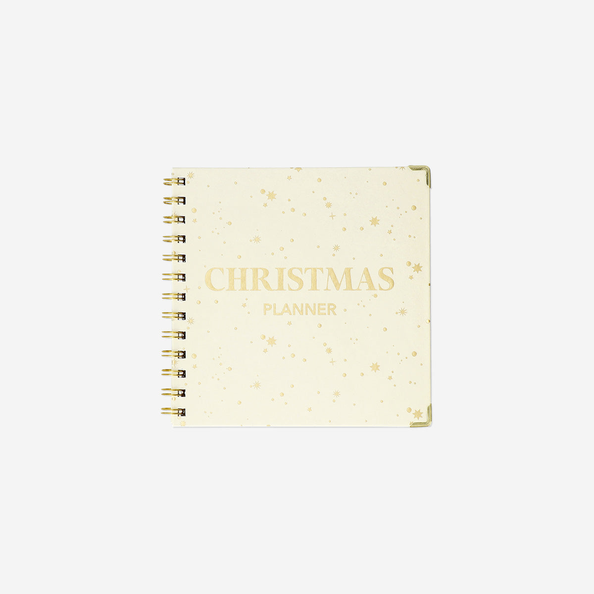 Beyaz Spiralli Yeni Yıl Planlayıcı Defter