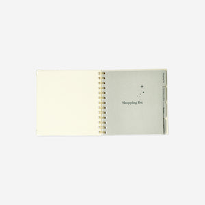 Beyaz Spiralli Yeni Yıl Planlayıcı Defter