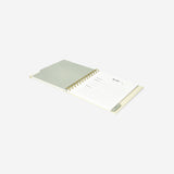 Beyaz Spiralli Yeni Yıl Planlayıcı Defter