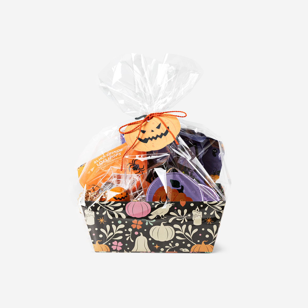 WRAPPING SET HAMPERS HALLOWEEN 22 X 18 X 9 CM