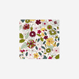 NAPKIN FALL FLOWERS 16,5X16,5CM 16PCS