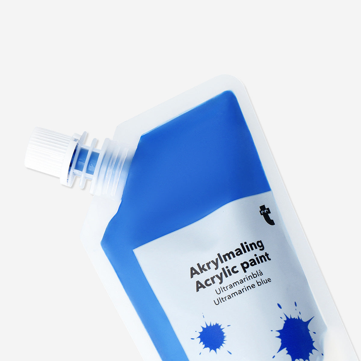 PAINT POUCH ACRYLIC ULTRA MARINE BLUE 80 ML