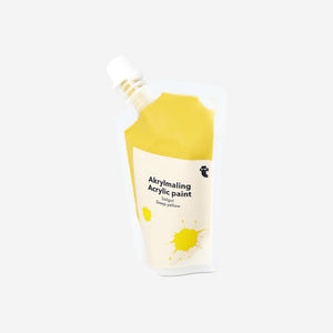 PAINT POUCH ACRYLIC DEEP YELLOW 80 ML