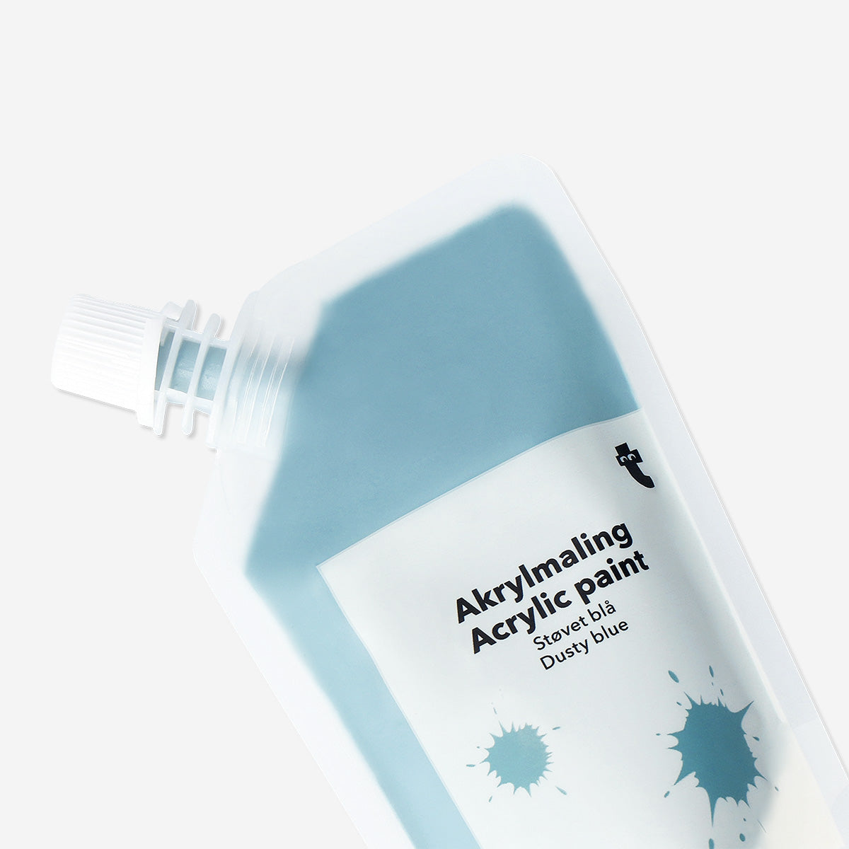 PAINT POUCH ACRYLIC DUSTY BLUE 80 ML
